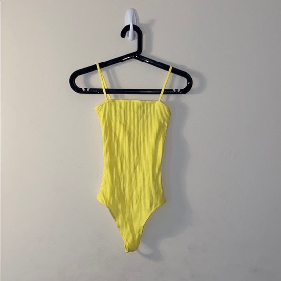 Wilfred Tops - ✨SOLD✨ Aritzia | Yellow Tank Top Bodysuit